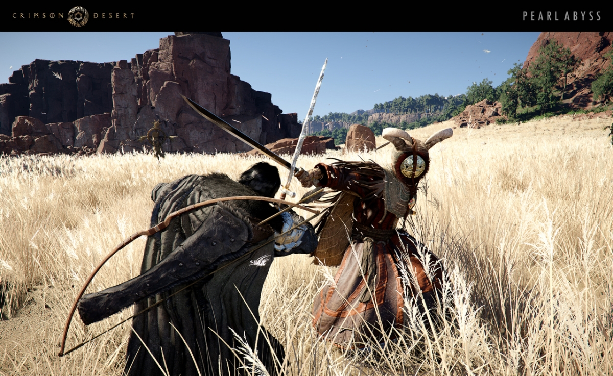 붉은사막 플레이 화면. 2026.02.27./사진제공=펄어비스