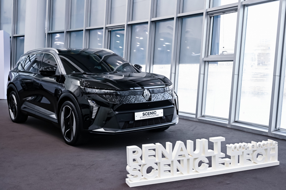 '2026 대한민국 올해의 차'에서 '올해의 수입차'로 선정된 세닉 E-Tech 100% 일렉트릭./사진제공=르노코리아