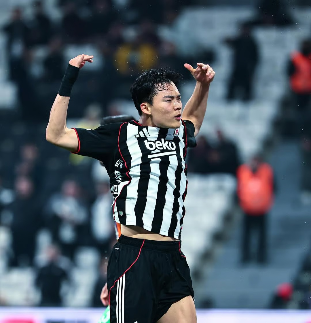 베식타시 JK 오현규. /사진=베식타시 SNS 캡처