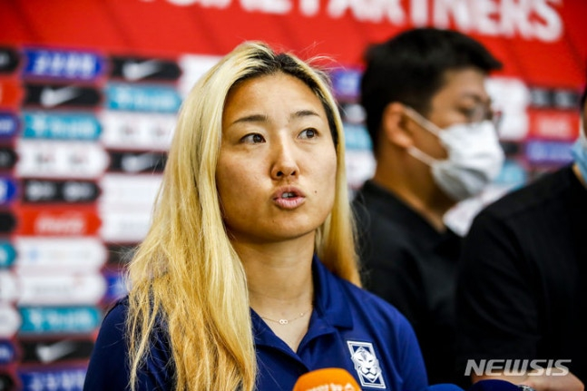 여자 축구대표팀 조소현. /사진=뉴시스