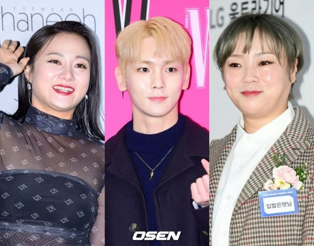 이른바 '주사이모'로부터 불법 의료 행위를 받았다는 의혹을 받아 방송 하차를 선언한 개그우먼 박나래, 그룹 샤이니 키, 유튜버 입짧은햇님 /사진=OSEN