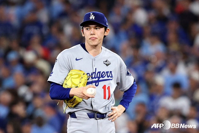 LA 다저스 사사키 로키. /AFPBBNews=뉴스1