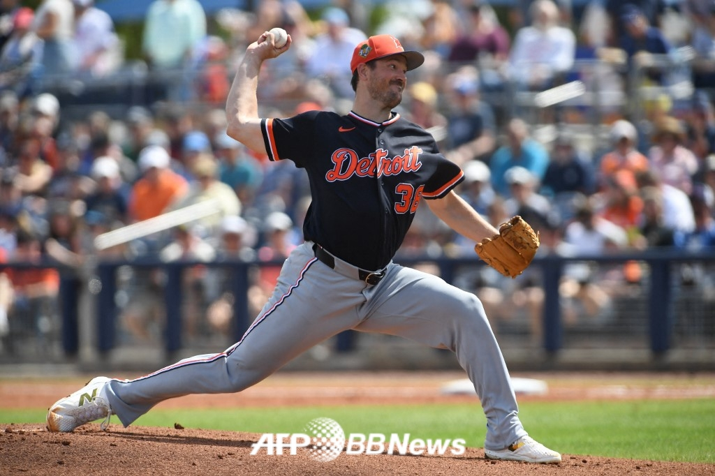 디트로이트 타이거즈 투수 드류 앤더슨. /AFPBBNews=뉴스1
