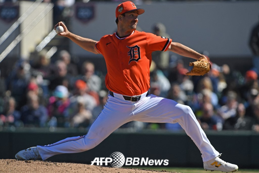 디트로이트 타이거즈 투수 드류 앤더슨. /AFPBBNews=뉴스1