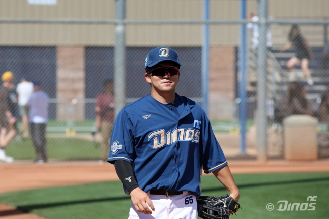 샌디에이고전에서 맹타를 휘두른 오장한. /사진=NC 다이노스 제공