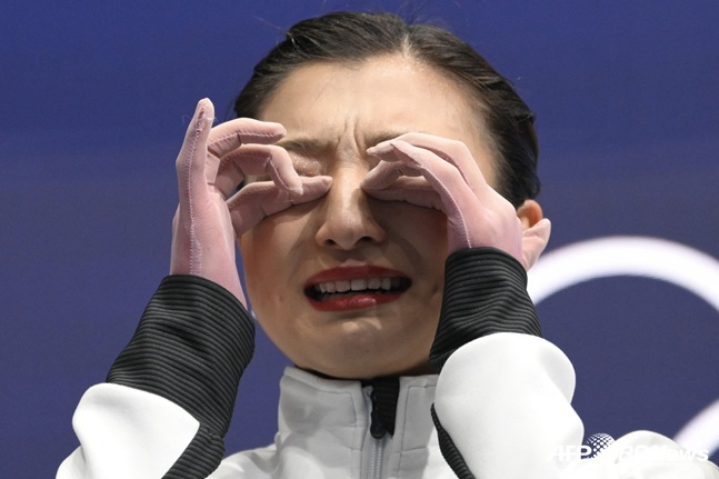 일본 피겨 스타 사카모토 가오리. /AFPBBNews=뉴스1