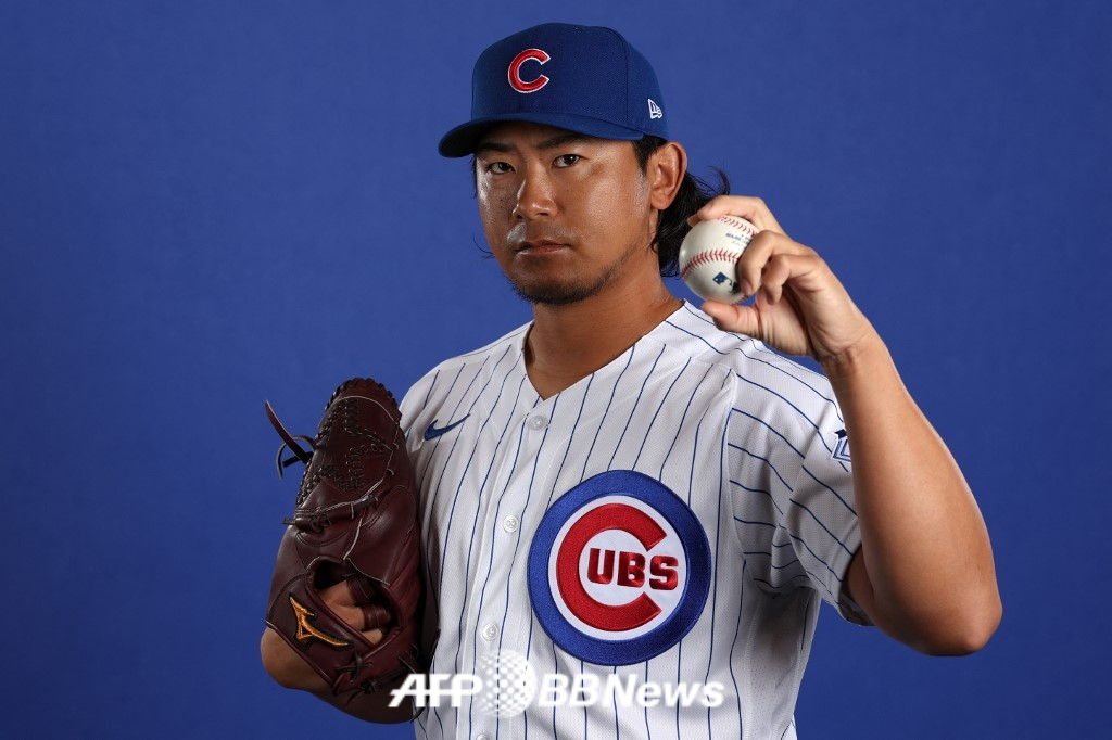 시카고 컵스의 일본인 투수 이마나가 쇼타. /AFPBBNews=뉴스1