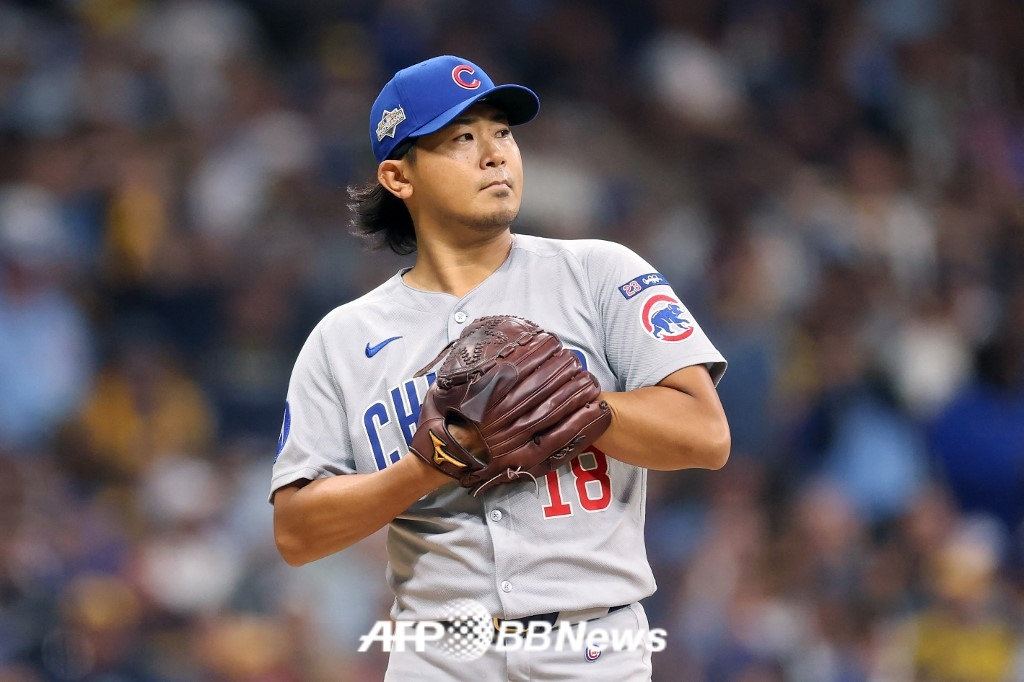 시카고 컵스의 일본인 투수 이마나가 쇼타. /AFPBBNews=뉴스1
