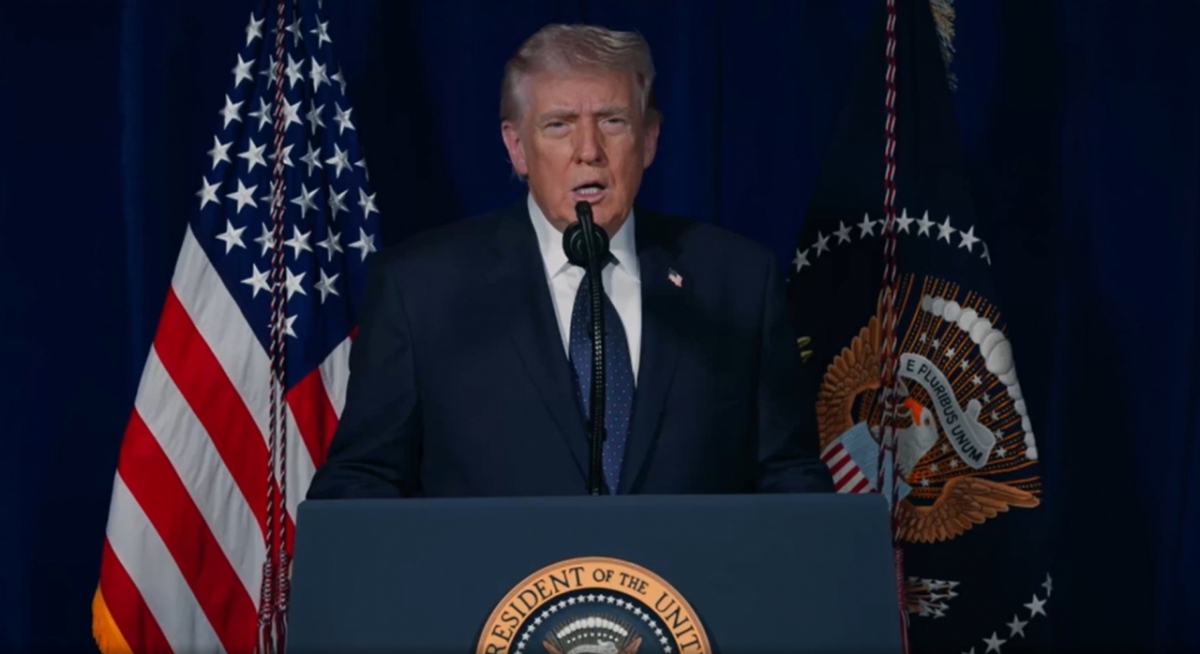 /도널드 트럼프 미국 대통령 소셜미디어 트루스소셜 영상 캡쳐.