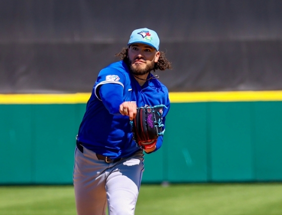 투구하는 폰세. /사진=토론토 블루제이스 공식 SNS