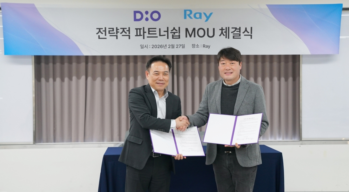 레이, 디오와 글로벌 디지털 치과 진료 사업 협력 체결