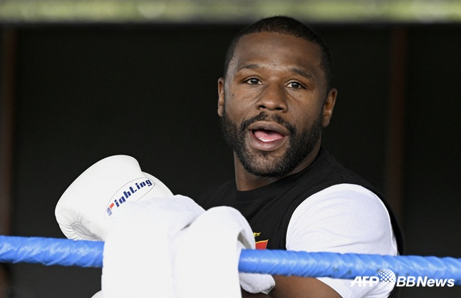 메이웨더. /AFPBBNews=뉴스1