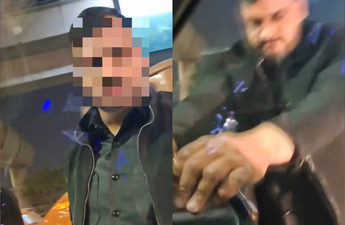 인도 뭄바이에서 40대 한국인 남성이 현지인 3명에게 집단 폭행당한 사건이 뒤늦게 알려졌다. 차를 타고 현장을 벗어나려던 현지인들은 피해자를 차로 밀고 달아났다. /사진=JTBC '사건반장'