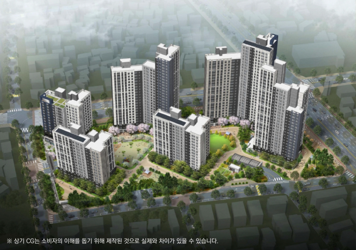 두산위브 더센트럴 수원 조감도/사진제공=두산건설