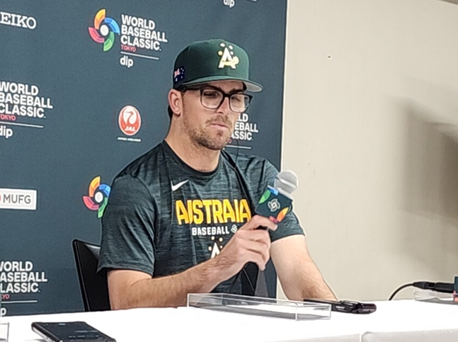 공식 기자회견에 나선 알렉산더 웰스. /사진=박수진 기자