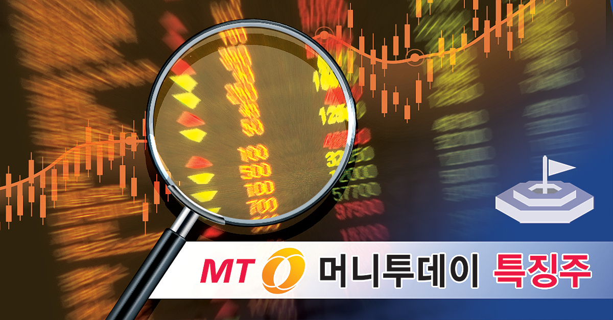 머니투데이 특징주 그래픽 이미지