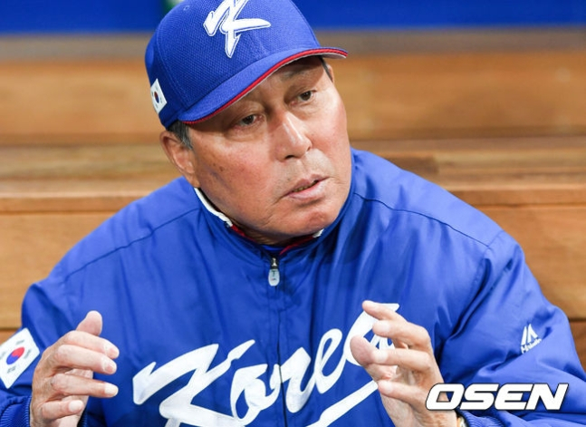 김인식 전 야구대표팀 감독. /사진=OSEN