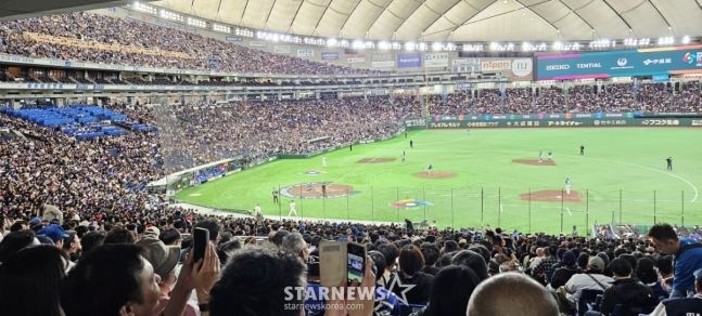 도쿄도을 가득 메운 대만팬들. /사진=강영조 선임기자