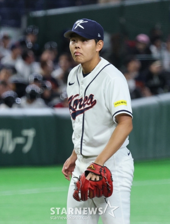 한국 야구대표팀 우완투수 소형준이 5일 도쿄돔에서 열린 2026WBC 도쿄POOL 개막 두번째경기 한국과 체코경기 선발로 나섰다. /사진=강영조 선임기자