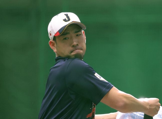 7일 한국전 선발이 유력한 기쿠치 유세이. /사진=WBC 조직위원회(요미우리 신문사 제공)