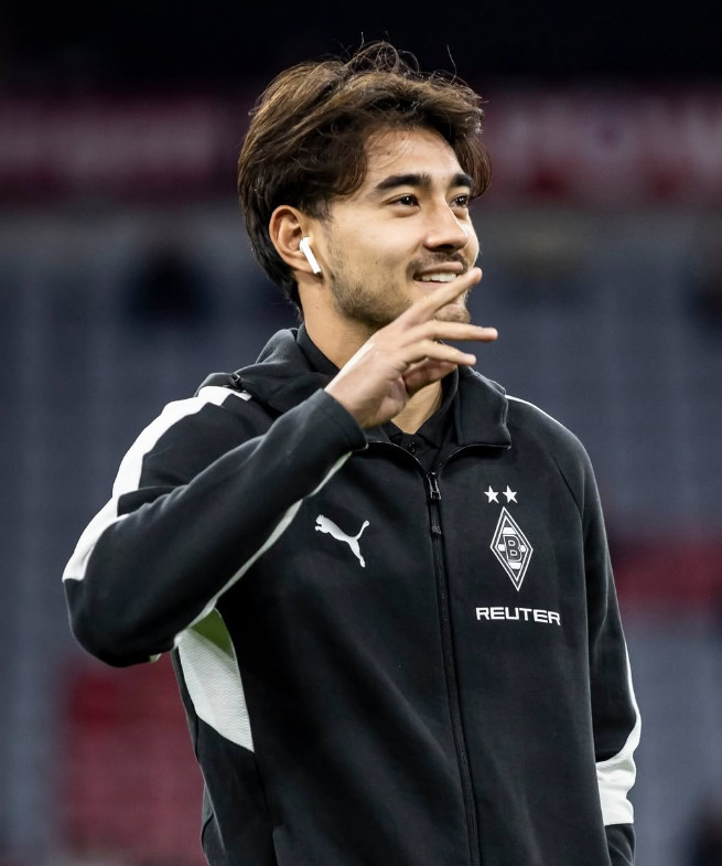 묀헨글라트바흐 수비수 옌스 카스트로프. /사진=묀헨글라트바흐 공식 SNS 갈무리