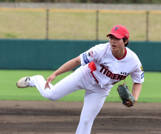 KIA 타이거즈 홍민규. /사진=KIA 타이거즈 제공