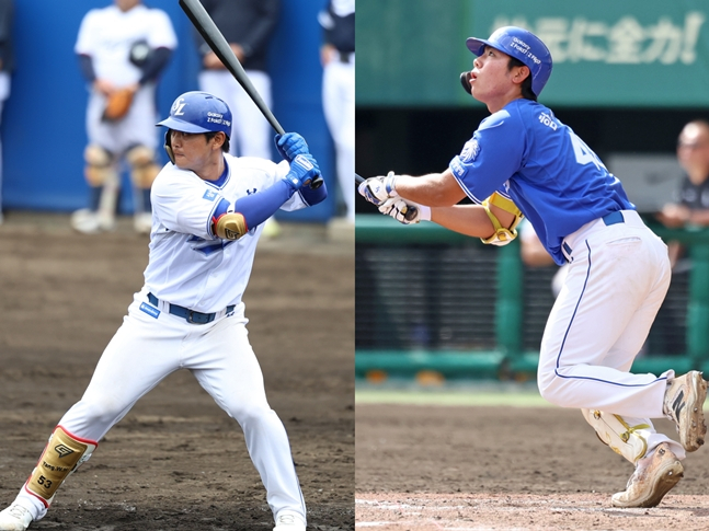 양우현(왼쪽)과 함수호. /사진=삼성 라이온즈