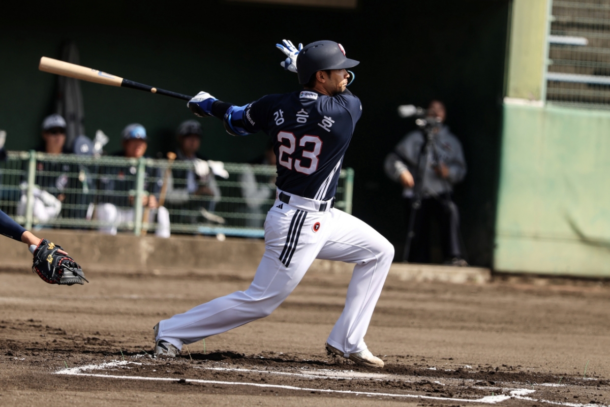 두산 베어스 내야수 강승호. /사진=두산 베어스 제공