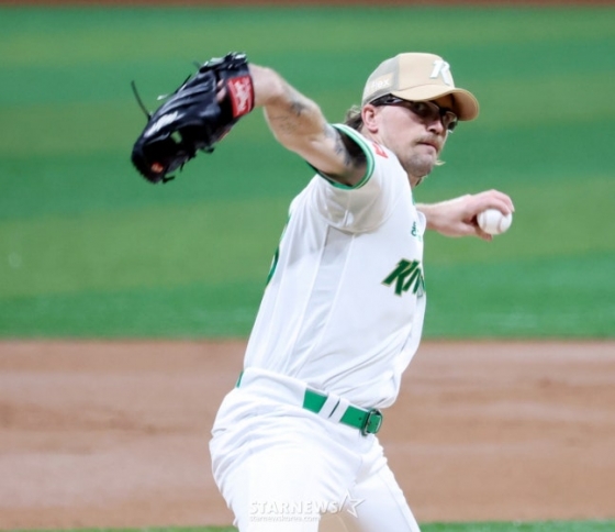 키움 시절 라클란 웰스. /사진=강영조 선임기자