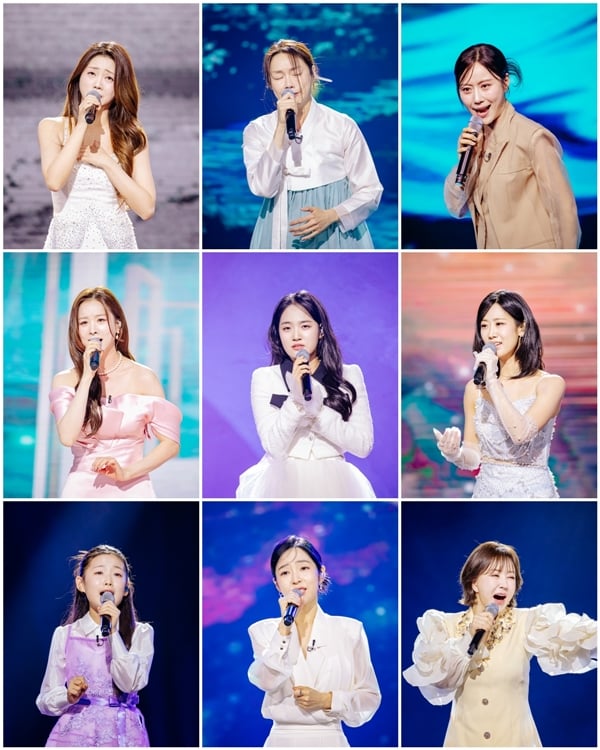 MBN '현역가왕3' TOP9./사진제공=크레아 스튜디오