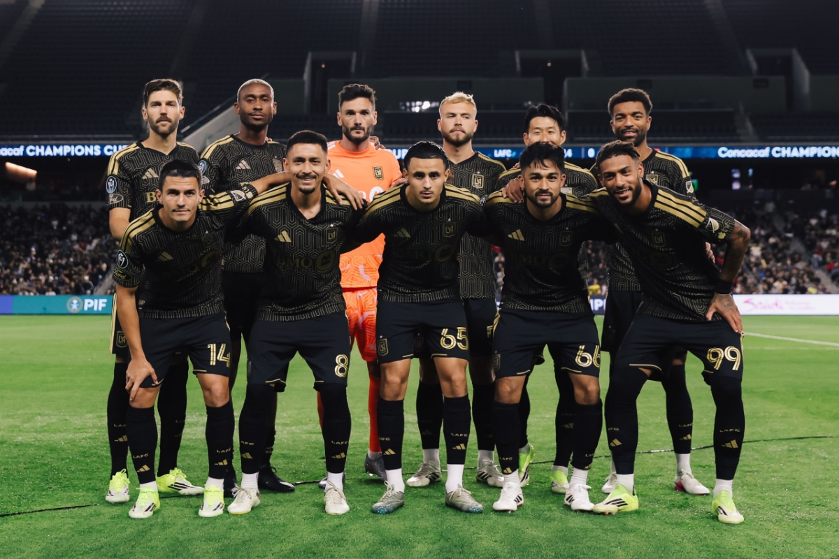 11일 오후 12시(한국시간) 미국 캘리포니아주 로스앤젤레스의 BMO 스타디움에서 열린 2026 북중미카리브해축구연맹(CONCACAF) 챔피언스컵 16강 1차전 LD 알라후엘렌세(코스타리카)전 LAFC 베스트 11. /사진=로스앤젤레스FC 공식 사회관계망서비스(SNS)