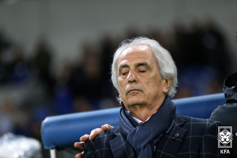 지난 2017년 동아시아축구연맹(EAFF) E-1 풋볼챔피언십(동아시안컵) 당시 바히드 할릴호지치 감독. /사진=대한축구협회 제공