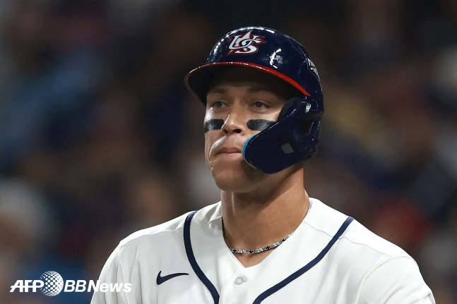 미국의 애런 저지. /AFPBBNews=뉴스1