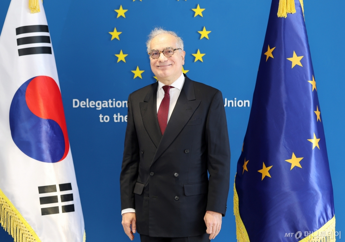 우고 아스투토 주한유럽연합(EU) 대사 /사진=김창현 기자 chmt@