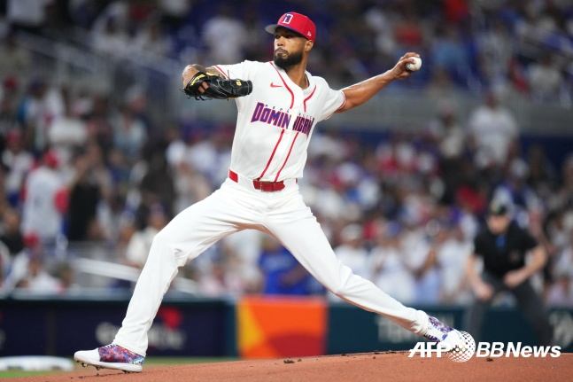 도미니카 공화국의 크리스토퍼 산체스. /AFPBBNews=뉴스1