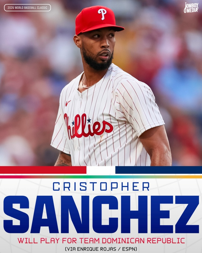 도미니카 공화국의 크리스토퍼 산체스. /사진=토킨 베이스볼 SNS 갈무리