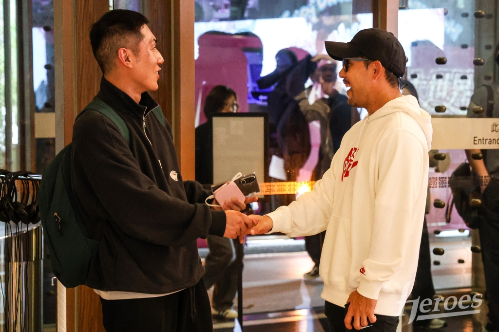 키움 히어로즈 서건창(왼쪽)과 이용규. /사진=키움 히어로즈 제공