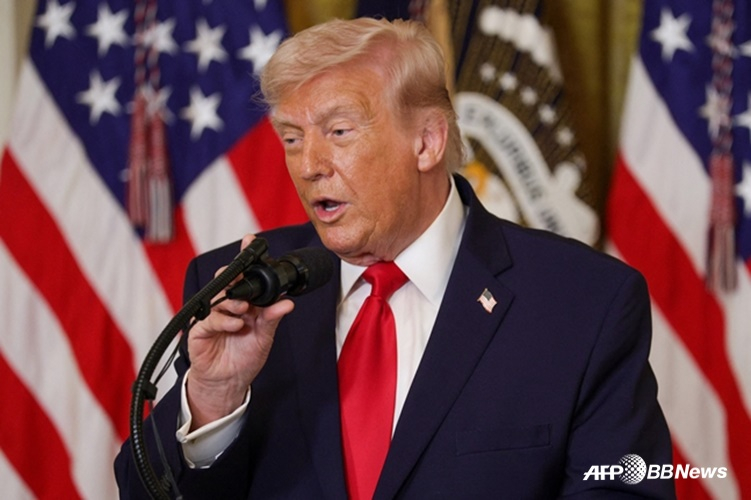 도널드 트럼프 미국 대통령. /AFPBBNews=뉴스1