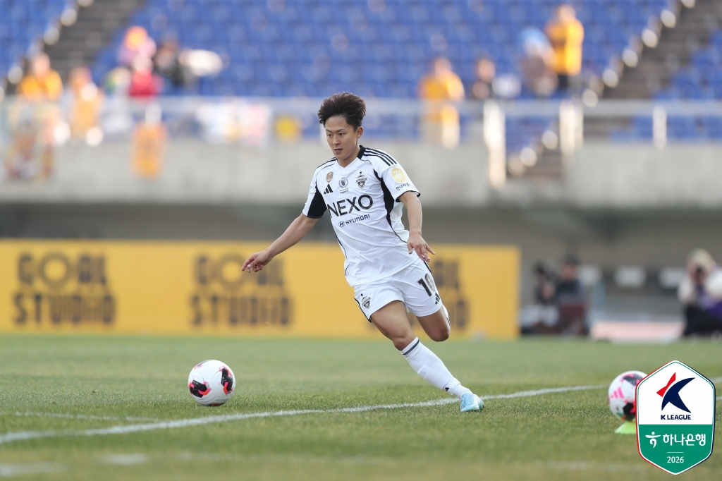 전북 현대 이승우. /사진=한국프로축구연맹 제공