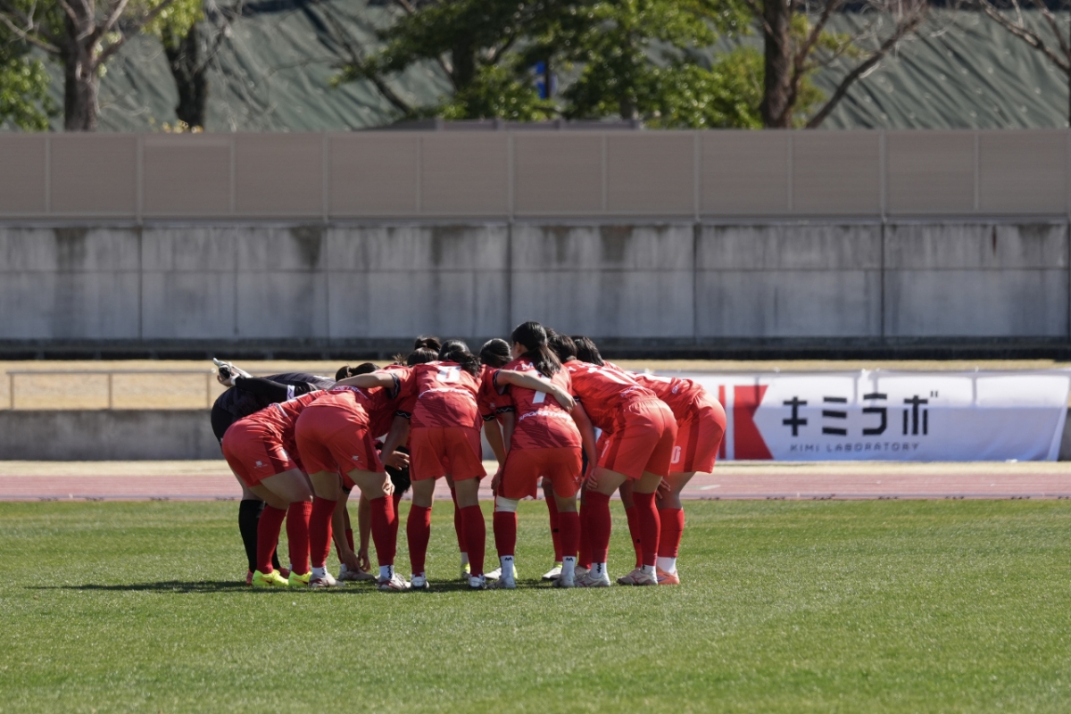 덴소컵 한?일 여자대학축구정기전에 나선 한국 여자대학선발팀. /사진=한국여자축구연맹 제공 /사진=한국여자축구연맹 제공
