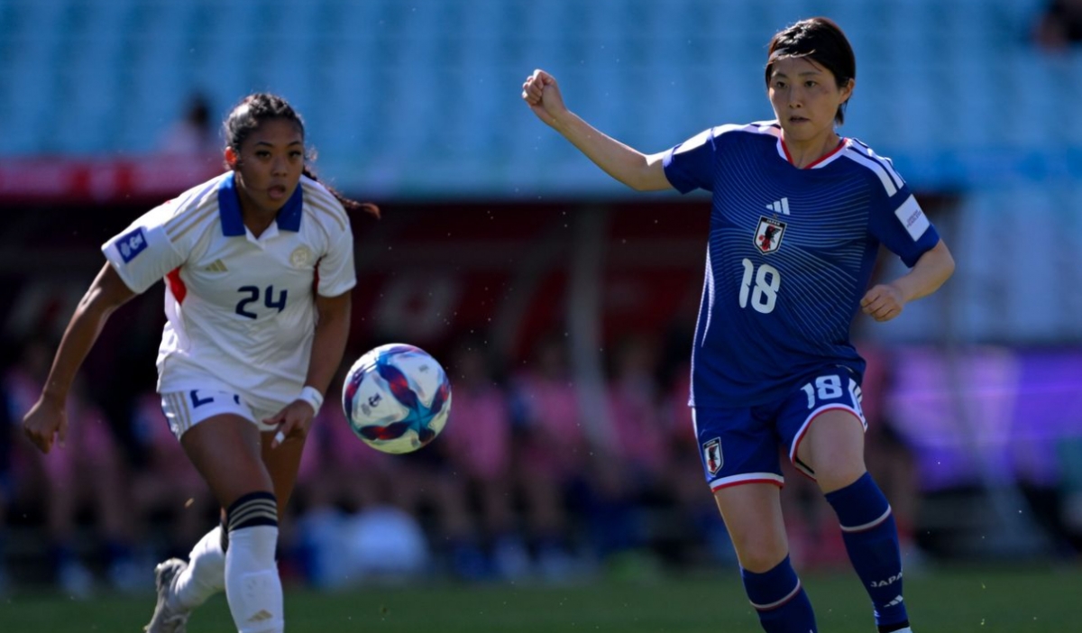 15일(한국시간) 호주 시드니의 스타디움 오스트레일리아에서 열린 2026 AFC 여자 아시안컵 일본과 필리핀의 경기 모습. /AFPBBNews=뉴스1