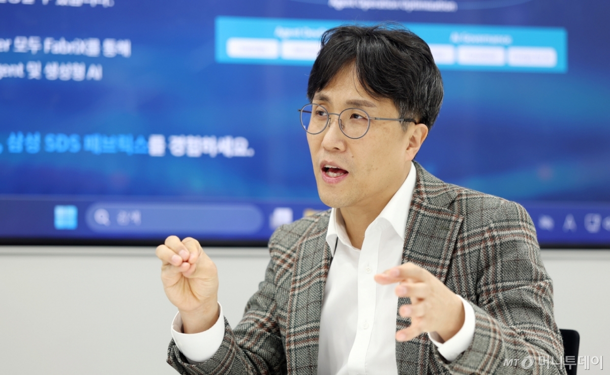 신계영 삼성SDS 부사장 인터뷰 /사진=김창현 기자 chmt@