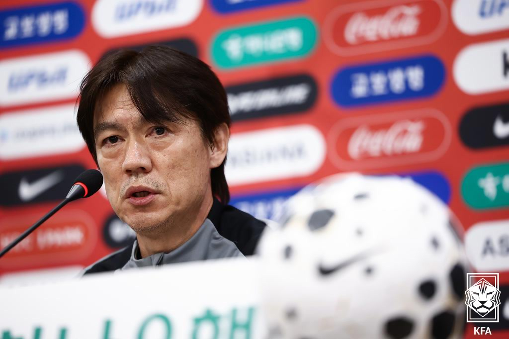 홍명보 축구대표팀 감독. /사진=대한축구협회 제공