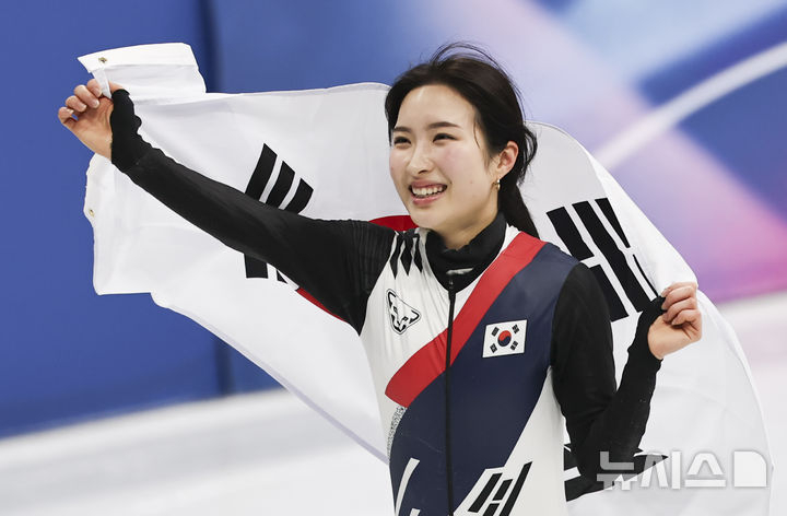 한국 쇼트트랙 여자 국가대표 김길리. /사진=뉴시스