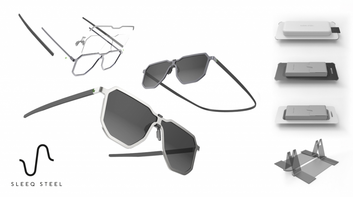 슬릭스틸이 연내 선보일 스포츠형 고글 및 친환경 패키지 라인업./사진제공=슬릭스틸