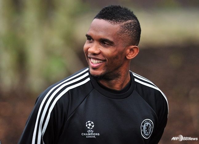 첼시에서 활약했던 사무엘 에투. /AFPBBNews=뉴스1