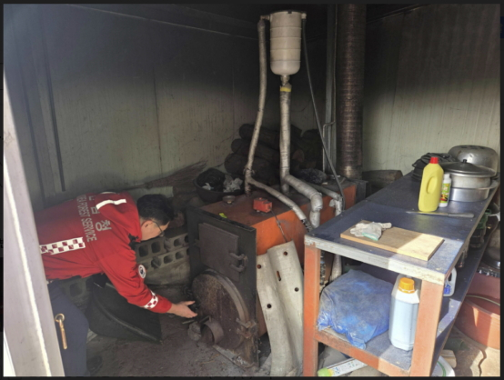 산림청과 산하 공공기관 산림조합 임업인 협・단체가 화목보일러 관리실태 등 산불 발생위험 요인을 점검하고 예방 활동을 펼치고 있다./사진제공=산림청