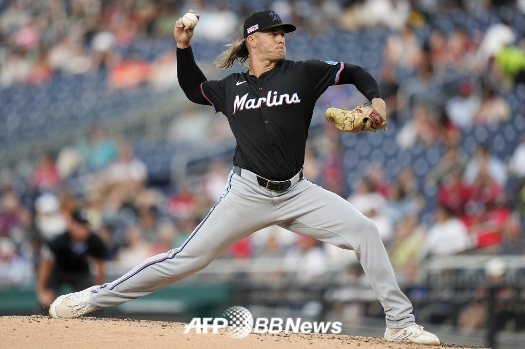 숀 앤더슨의 투구 모습. /AFPBBNews=뉴스1