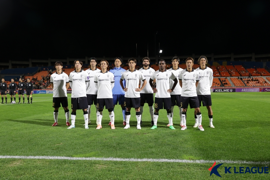 비셀 고베(일본) 선수단. /사진=한국프로축구연맹 제공