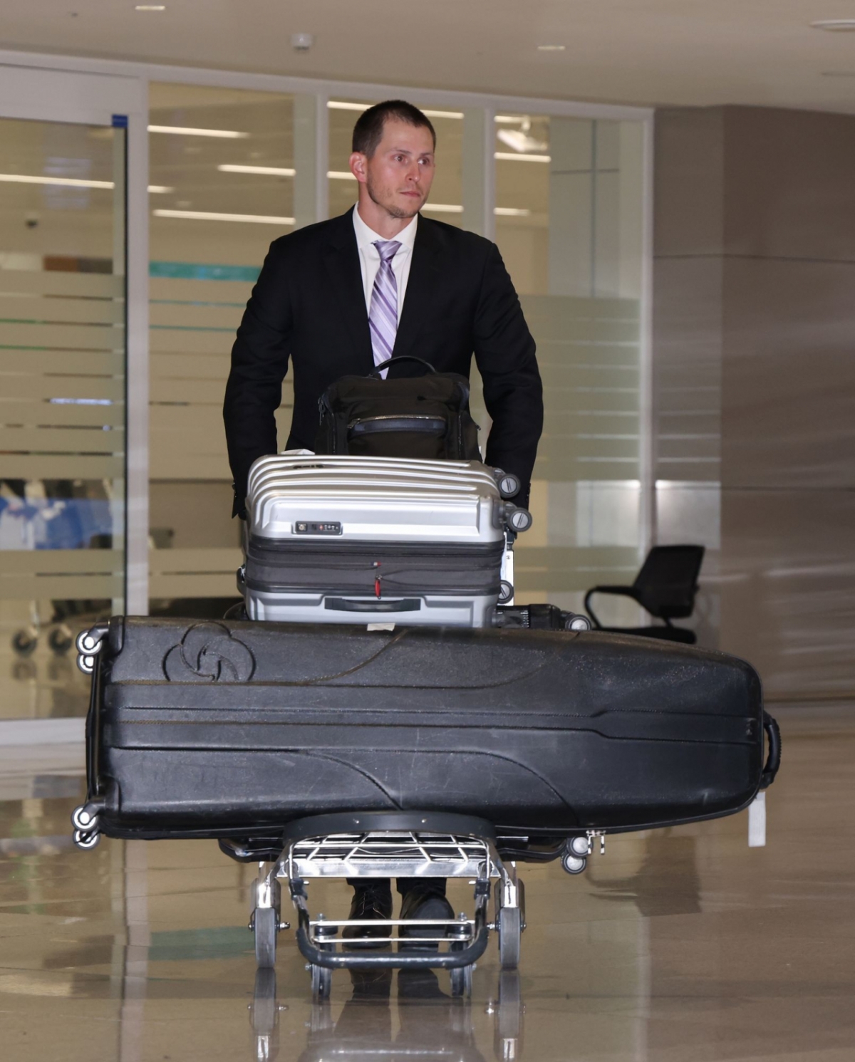 두산 베어스로 돌아온 외국인 투수 크리스 플렉센. /사진=두산 베어스 제공